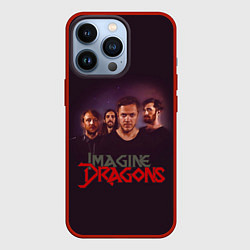 Чехол для iPhone 13 Pro Группа Imagine Dragons, цвет: 3D-красный