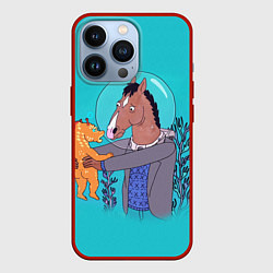 Чехол для iPhone 13 Pro BoJack, цвет: 3D-красный