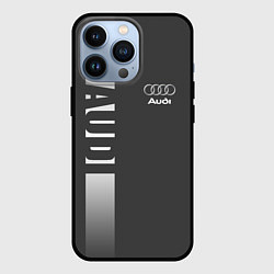 Чехол для iPhone 13 Pro Audi: Grey Sport, цвет: 3D-черный