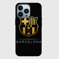 Чехол для iPhone 13 Pro Barcelona Gold Edition, цвет: 3D-черный