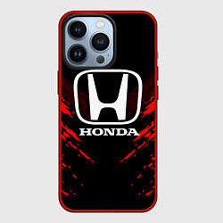 Чехол для iPhone 13 Pro Honda: Red Anger, цвет: 3D-красный