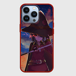 Чехол для iPhone 13 Pro KonoSuba, цвет: 3D-красный