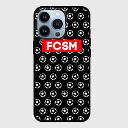 Чехол для iPhone 13 Pro FCSM Supreme, цвет: 3D-черный