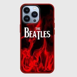 Чехол для iPhone 13 Pro The Beatles: Red Flame, цвет: 3D-красный