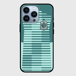 Чехол для iPhone 13 Pro Сборная Испании: Вратарская ЧМ-2018, цвет: 3D-черный