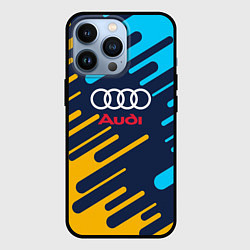 Чехол для iPhone 13 Pro Audi: Colour Sport, цвет: 3D-черный