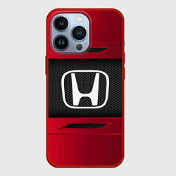 Чехол для iPhone 13 Pro Honda Sport, цвет: 3D-красный