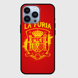Чехол для iPhone 13 Pro La Furia, цвет: 3D-черный