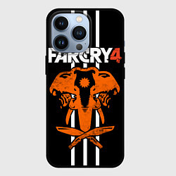 Чехол для iPhone 13 Pro Far Cry 4: Orange Elephant, цвет: 3D-черный