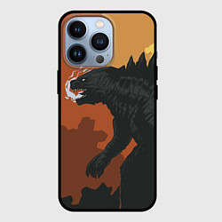 Чехол для iPhone 13 Pro Godzilla: Monster Smoke, цвет: 3D-черный
