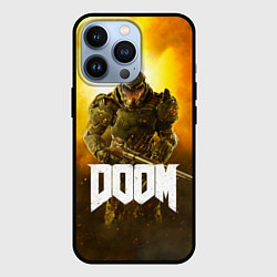 Чехол для iPhone 13 Pro DOOM: Soldier, цвет: 3D-черный