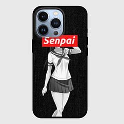 Чехол для iPhone 13 Pro Senpai: School Girl, цвет: 3D-черный