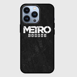 Чехол для iPhone 13 Pro Metro Exodus: Space Grey, цвет: 3D-черный
