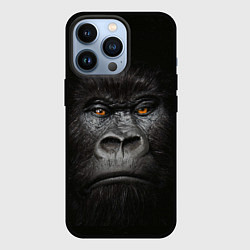 Чехол для iPhone 13 Pro Морда Гориллы, цвет: 3D-черный