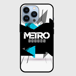 Чехол для iPhone 13 Pro Metro: Exodus Sky, цвет: 3D-черный