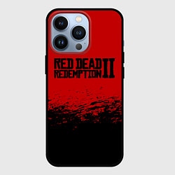 Чехол для iPhone 13 Pro Red Dead Redemption II, цвет: 3D-черный