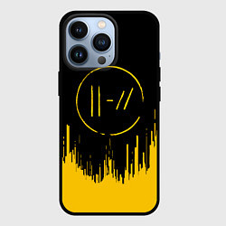 Чехол для iPhone 13 Pro 21 Pilots: Black Side, цвет: 3D-черный