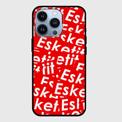 Чехол для iPhone 13 Pro Esketit Pattern, цвет: 3D-черный