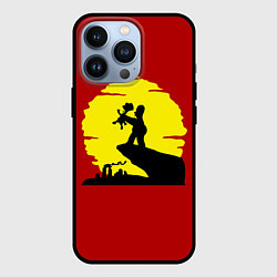 Чехол для iPhone 13 Pro Гомер и барт, цвет: 3D-черный