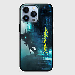 Чехол для iPhone 13 Pro Cyberpunk 2077: Techno, цвет: 3D-черный