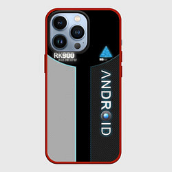 Чехол для iPhone 13 Pro Detroit: Android RK900, цвет: 3D-красный