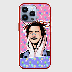 Чехол для iPhone 13 Pro GONE Fludd, цвет: 3D-красный