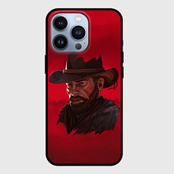 Чехол для iPhone 13 Pro Red Dead Redemption, цвет: 3D-черный