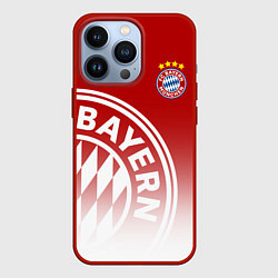 Чехол для iPhone 13 Pro ФК Бавария, цвет: 3D-красный