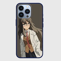 Чехол для iPhone 13 Pro Rascal Does Not Dream, цвет: 3D-тёмно-синий