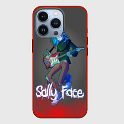 Чехол для iPhone 13 Pro Sally Face: Rock Star, цвет: 3D-красный