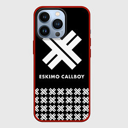 Чехол для iPhone 13 Pro Eskimo Callboy: Cross, цвет: 3D-красный