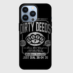 Чехол для iPhone 13 Pro AC/DC: Dirty Deeds, цвет: 3D-черный