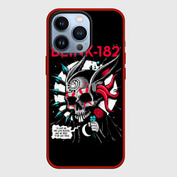 Чехол для iPhone 13 Pro Blink-182: Death Punk, цвет: 3D-красный