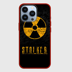 Чехол для iPhone 13 Pro STALKER: Radioactive, цвет: 3D-красный