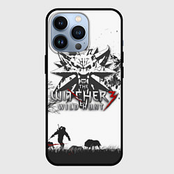 Чехол для iPhone 13 Pro The Witcher 3: Wild Hunt, цвет: 3D-черный