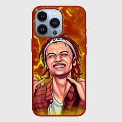 Чехол для iPhone 13 Pro Gone Fludd art 2, цвет: 3D-красный