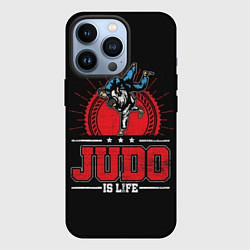 Чехол для iPhone 13 Pro Judo is life, цвет: 3D-черный