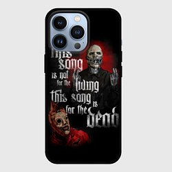 Чехол для iPhone 13 Pro Slipknot: This Song, цвет: 3D-черный