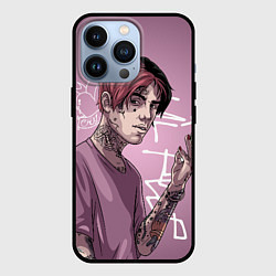 Чехол для iPhone 13 Pro Lil Peep, цвет: 3D-черный