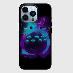 Чехол для iPhone 13 Pro Милый Тоторо, цвет: 3D-черный