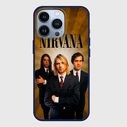 Чехол для iPhone 13 Pro Nirvana, цвет: 3D-тёмно-синий