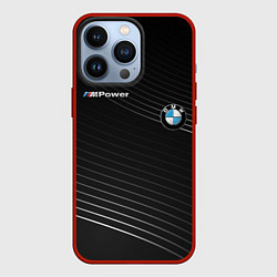 Чехол для iPhone 13 Pro BMW, цвет: 3D-красный