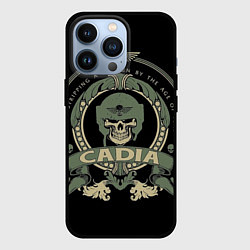 Чехол для iPhone 13 Pro Вархаммер - Cadia skull, цвет: 3D-черный