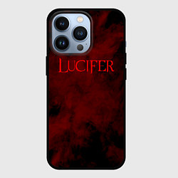 Чехол для iPhone 13 Pro LUCIFER КРЫЛЬЯ, цвет: 3D-черный