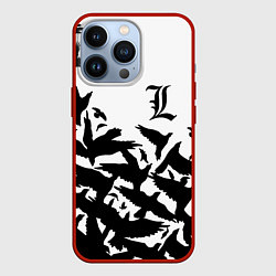 Чехол для iPhone 13 Pro L letter bird, цвет: 3D-красный