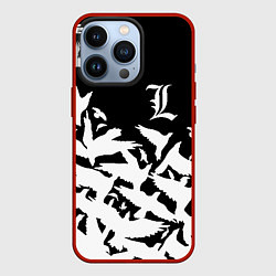 Чехол для iPhone 13 Pro L flying birds, цвет: 3D-красный