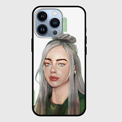 Чехол для iPhone 13 Pro Billie Eilish, цвет: 3D-черный