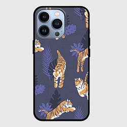 Чехол для iPhone 13 Pro Тигриный прайд, цвет: 3D-черный