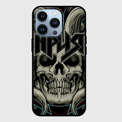 Чехол для iPhone 13 Pro Ария, цвет: 3D-черный