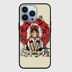 Чехол для iPhone 13 Pro Princess Mononoke, цвет: 3D-черный